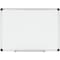 Bi-Silque Magnetic Porcelain Board, 3'x4', Aluminum BVCCR0801170MV - alternate 1